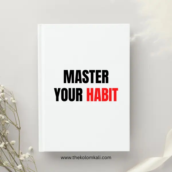 master your habit book cover